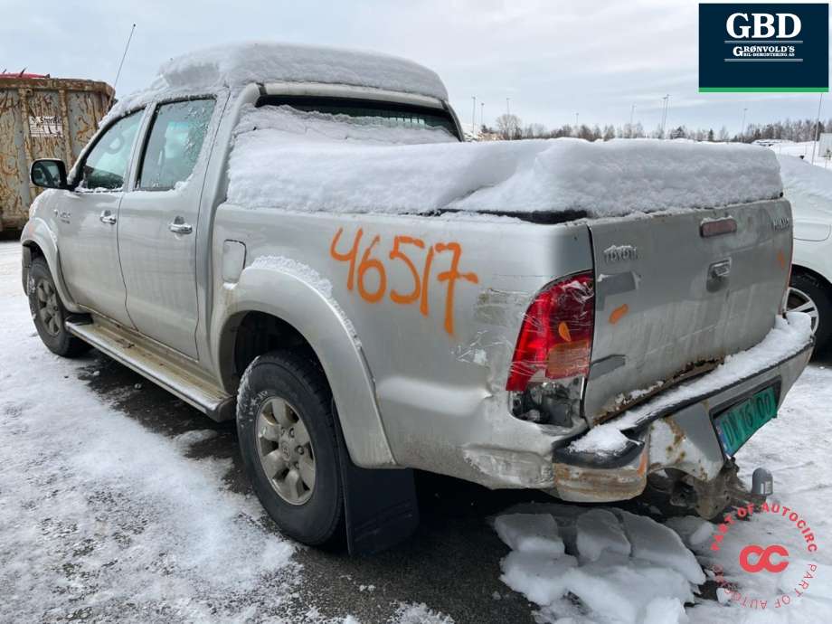 Toyota Hilux 2006-2011 , Motorkode: 1KDFTV, Girkassekode: 3500071180