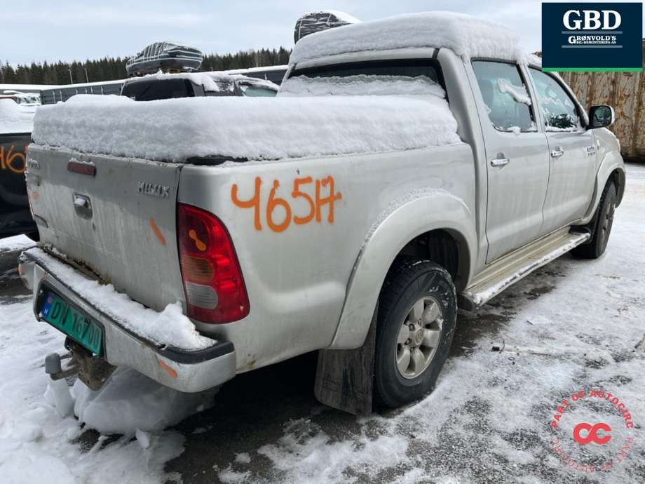 Toyota Hilux 2006-2011 , Motorkode: 1KDFTV, Girkassekode: 3500071180