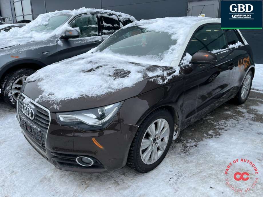 Audi A1 2010-2014 (Type I, Fase 1) , Motorkode: CAYC, Girkassekode: MZM
