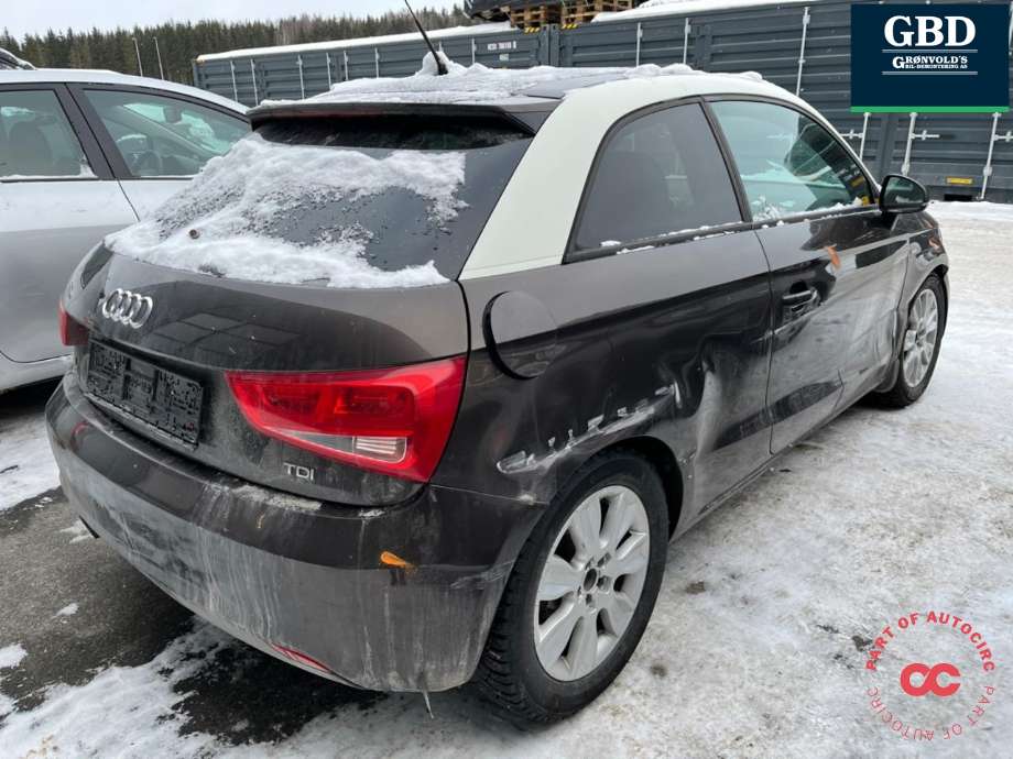 Audi A1 2010-2014 (Type I, Fase 1) , Motorkode: CAYC, Girkassekode: MZM