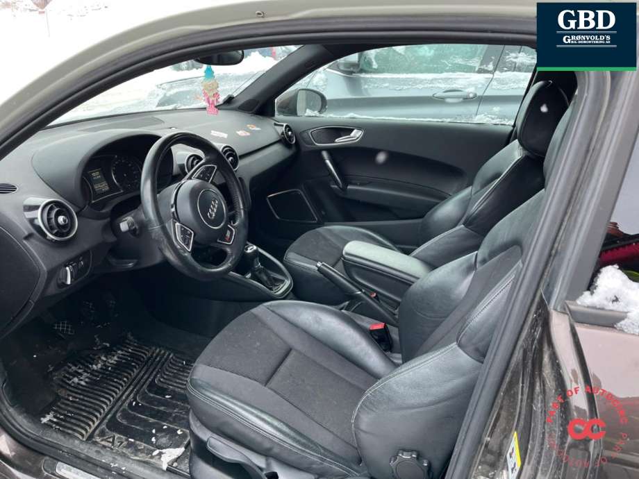 Audi A1 2010-2014 (Type I, Fase 1) , Motorkode: CAYC, Girkassekode: MZM