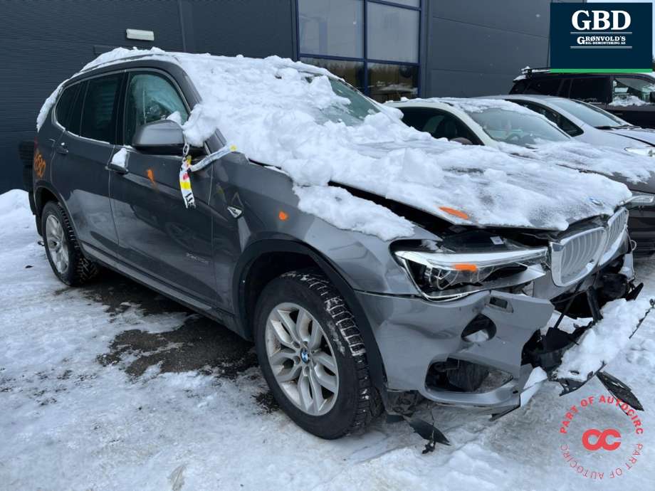 BMW X3 2010-2017 (F25) (F25), Motorkode: B47D20A, Girkassekode: 24 00 8 486 836
