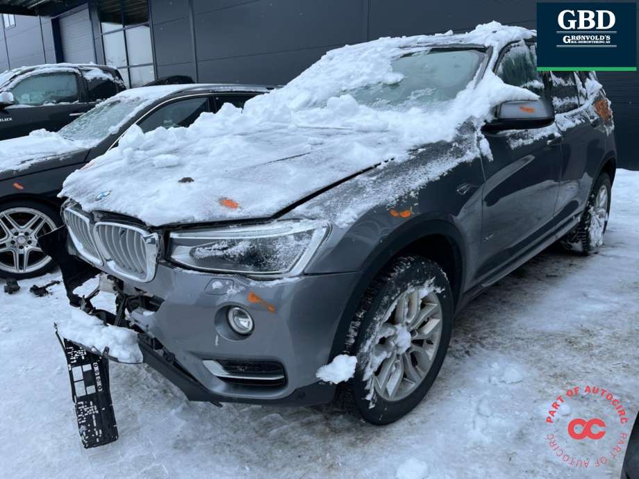 BMW X3 2010-2017 (F25) (F25), Motorkode: B47D20A, Girkassekode: 24 00 8 486 836