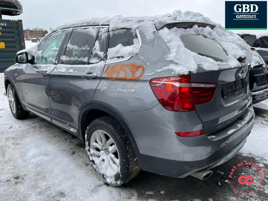 BMW X3 2010-2017 (F25) (F25), Motorkode: B47D20A, Girkassekode: 24 00 8 486 836