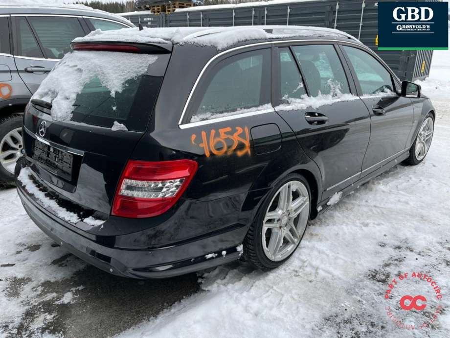 Mercedes C-Klasse 2007-2011 (Fase 1) (W204) (W204), Motorkode: DIESEL, Girkassekode: A 212 270 56 00