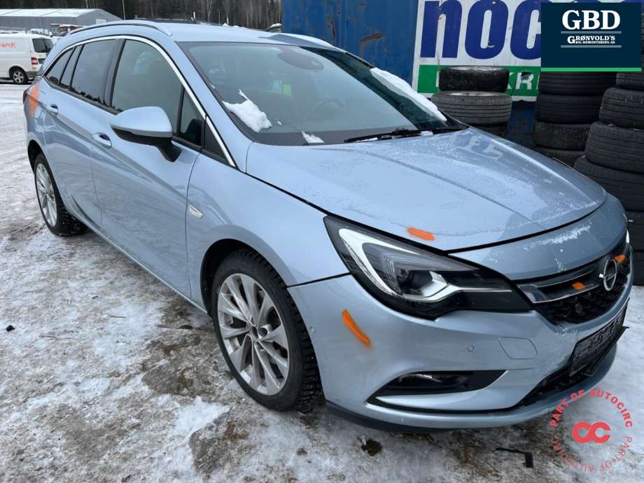 Opel Astra K 2015-->> , Motorkode: B16DTH, Girkassekode: 95519798