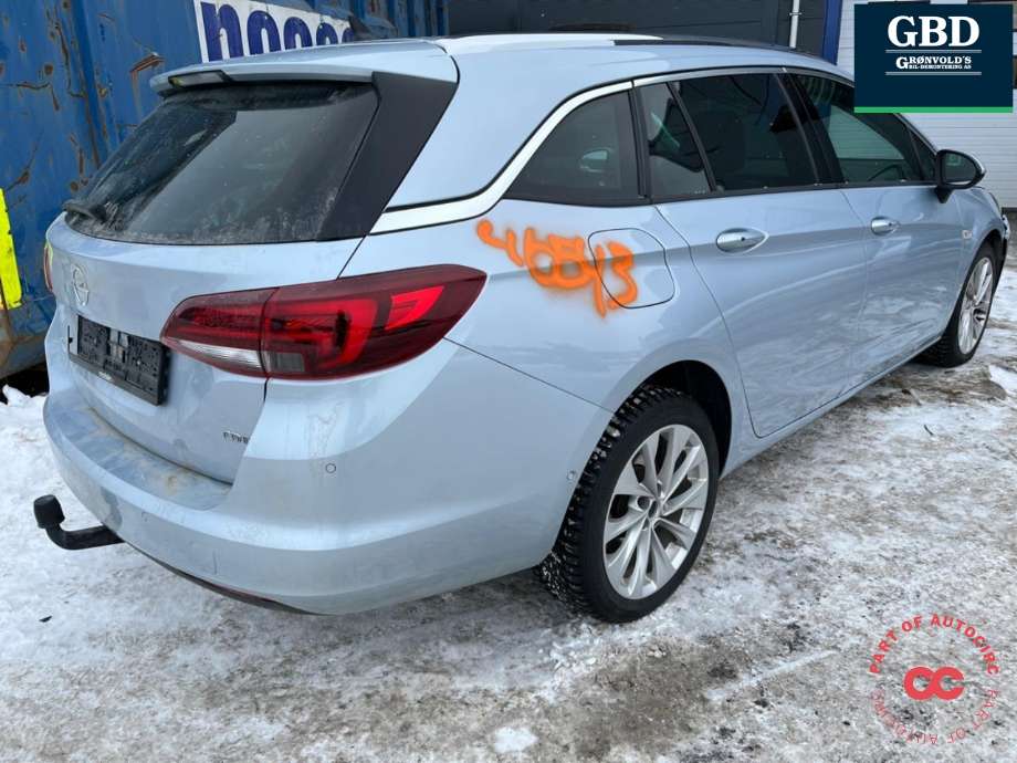 Opel Astra K 2015-->> , Motorkode: B16DTH, Girkassekode: 95519798