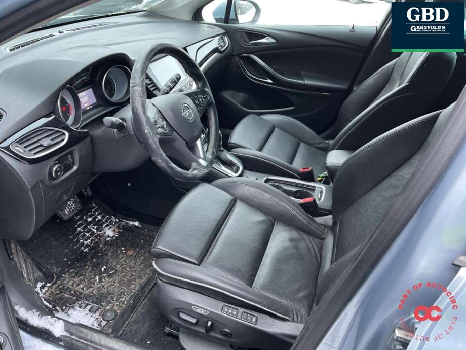 Opel Astra K 2015-->> , Motorkode: B16DTH, Girkassekode: 95519798