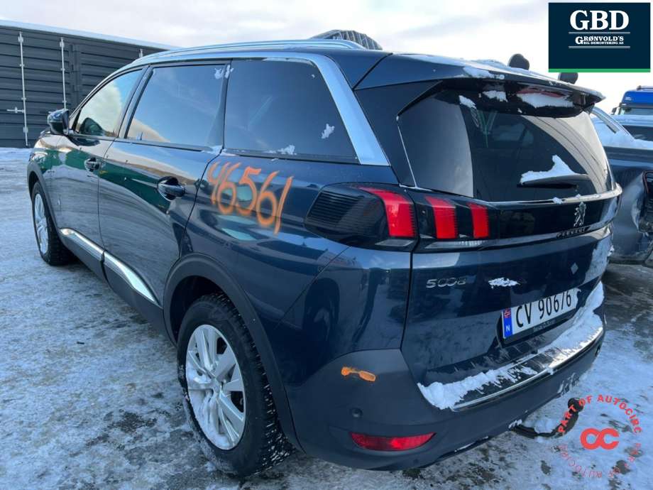 Peugeot 5008 2017-->> (Type II) , Motorkode: YHZ| YH01, Girkassekode: 98 317 599 80