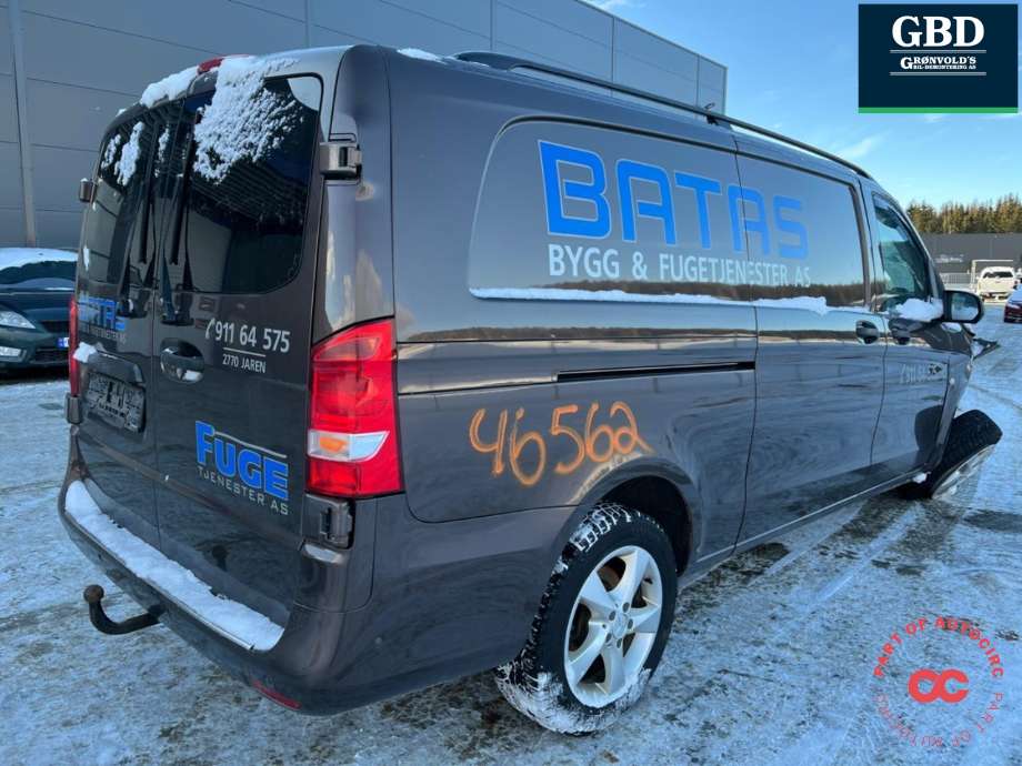 Mercedes Vito 2014-->> (W447) (W447), Motorkode: 651.950, Girkassekode: A 447 270 22 00