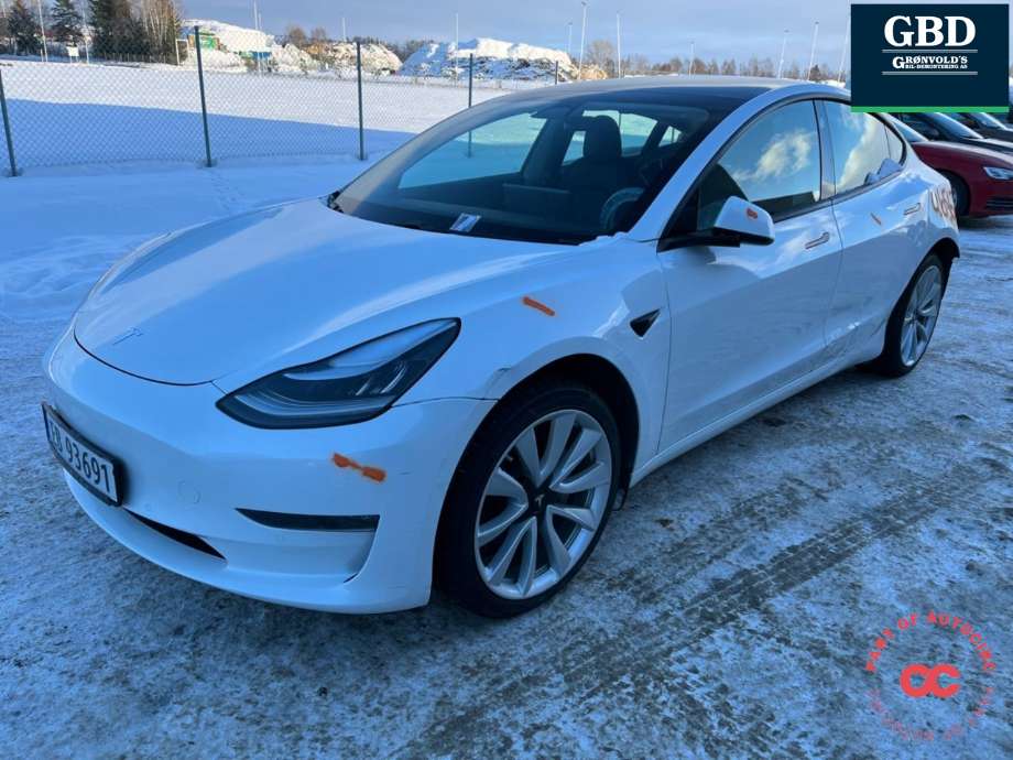 Tesla Model 3 2018-2023 (Fase 1) , Motorkode: 3D3|3D5, Girkassekode: 