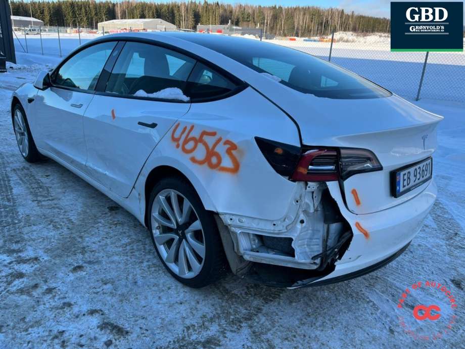 Tesla Model 3 2018-2023 (Fase 1) , Motorkode: 3D3|3D5, Girkassekode: 