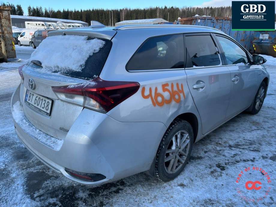 Toyota Auris 2015-2019 (Type II, Fase 2) , Motorkode: 2ZR-FXE, Girkassekode: 3090047084