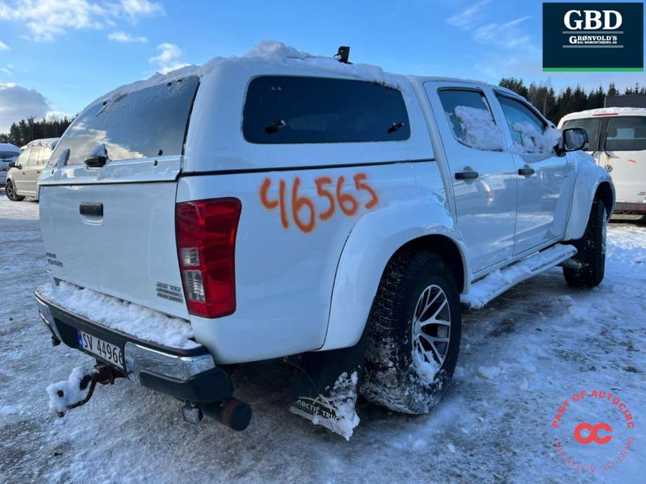 Isuzu D-Max 2012-2017 (Type II, Fase 1) , Motorkode: 4JK1-TC, Girkassekode: 8981819150