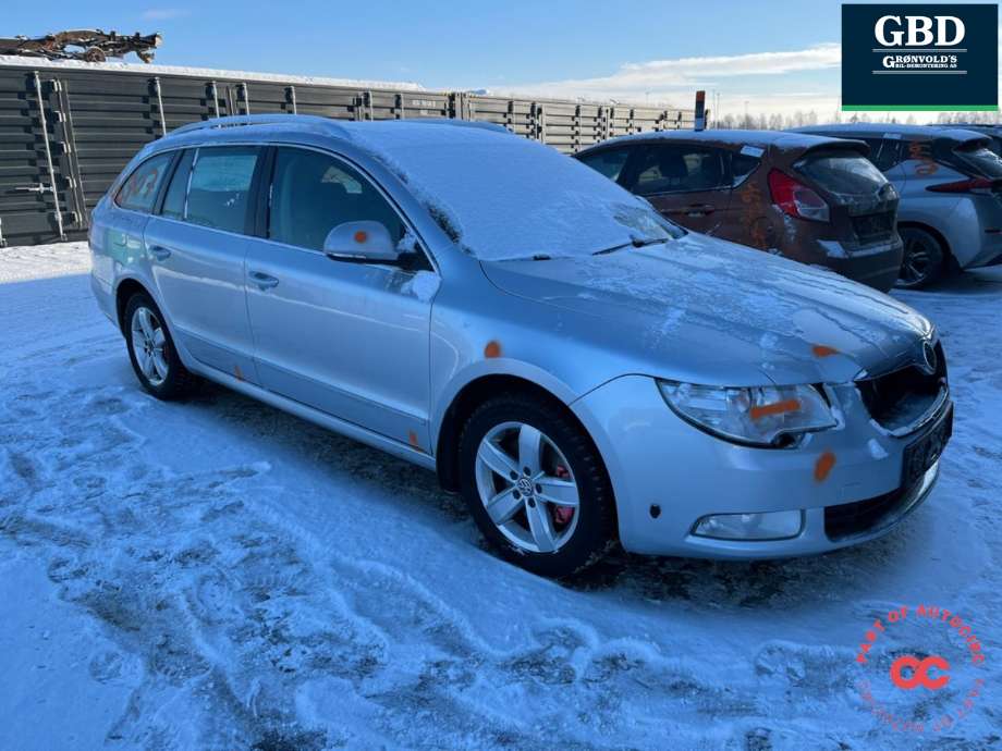 Škoda Superb, 2008-2015 (Type II)  delebil , Motorkode: CFFB, Girkassekode: MFL