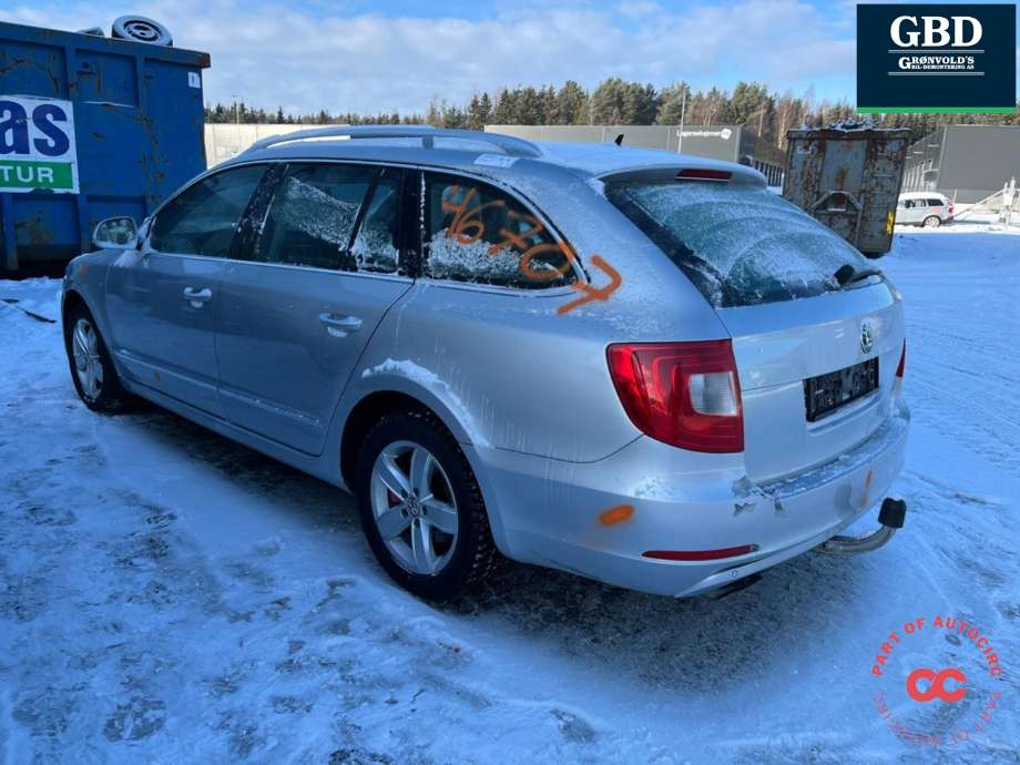 Škoda Superb 2008-2015 (Type II) , Motorkode: CFFB, Girkassekode: MFL