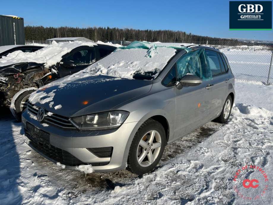 VW Golf Sportsvan 2014-2018 , Motorkode: CYVB, Girkassekode: RES