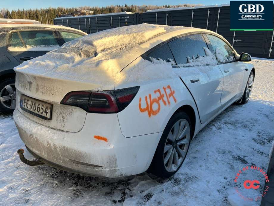 Tesla Model 3 2018-2023 (Fase 1) , Motorkode: 3D3|3D5, Girkassekode: 