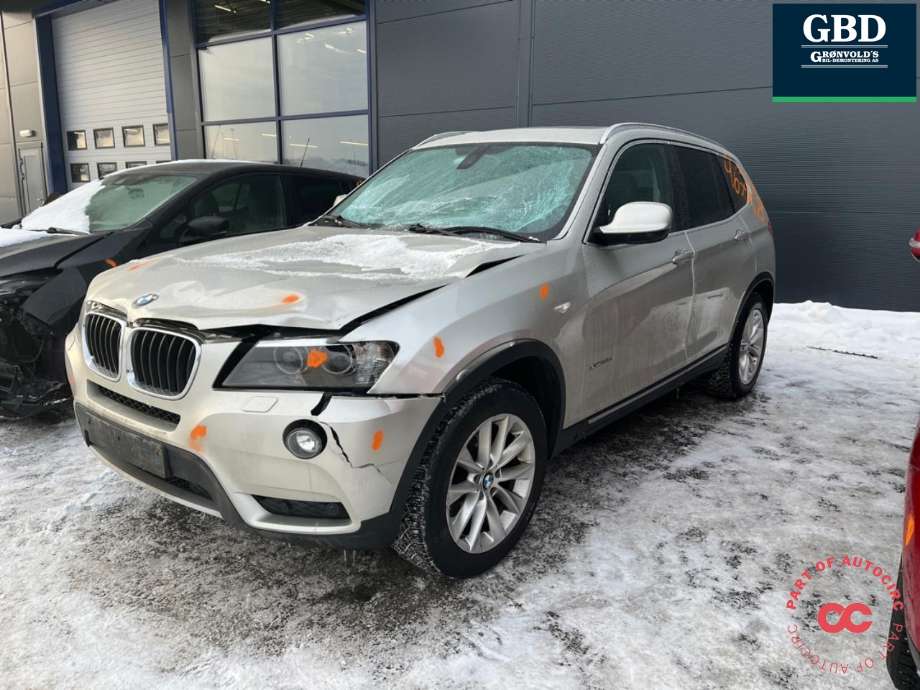 BMW X3 2010-2017 (F25) (F25), Motorkode: N47D20C, Girkassekode: 24 00 8 617 112