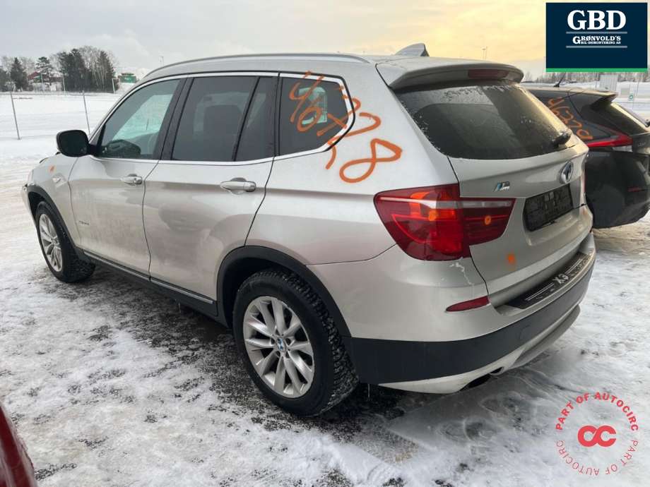 BMW X3 2010-2017 (F25) (F25), Motorkode: N47D20C, Girkassekode: 24 00 8 617 112