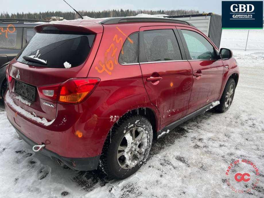Mitsubishi ASX 2010-2019 , Motorkode: 4A92, Girkassekode: 2500A576