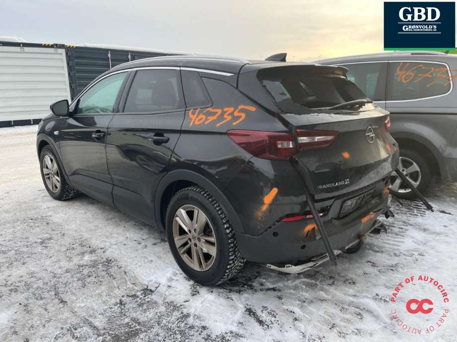 Opel Grandland X 2017-->> , Motorkode: D15DTH, Girkassekode: 98 372 596 80