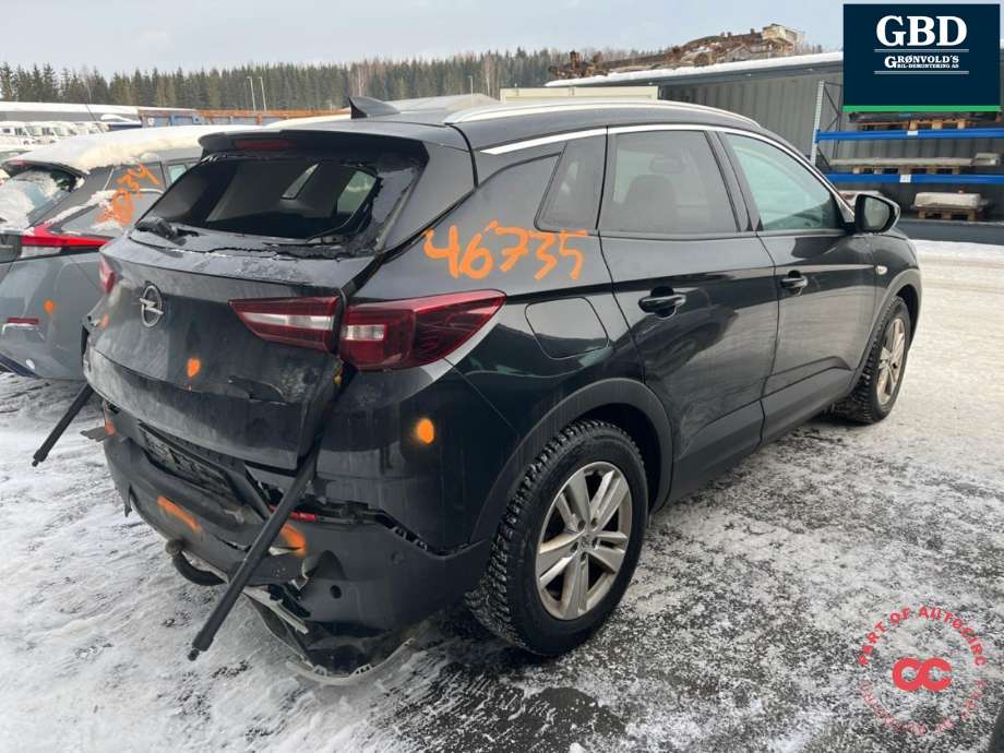 Opel Grandland X 2017-->> , Motorkode: D15DTH, Girkassekode: 98 372 596 80