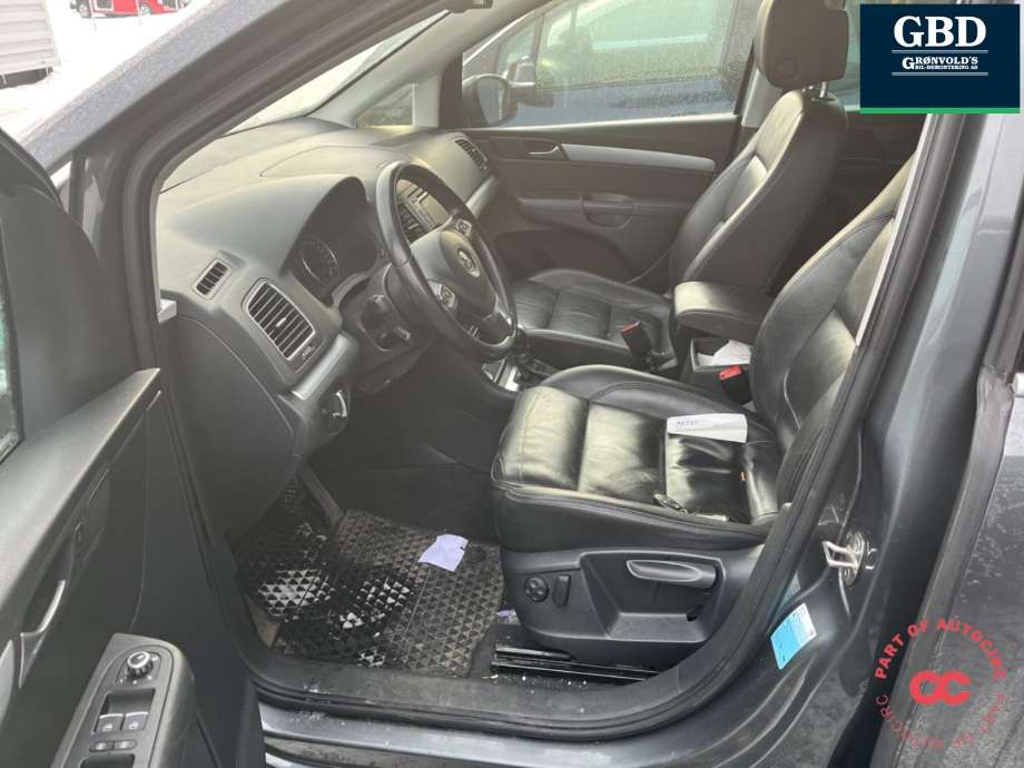 VW Sharan 2010-->> (Type II) , Motorkode: CFFB, Girkassekode: PPW