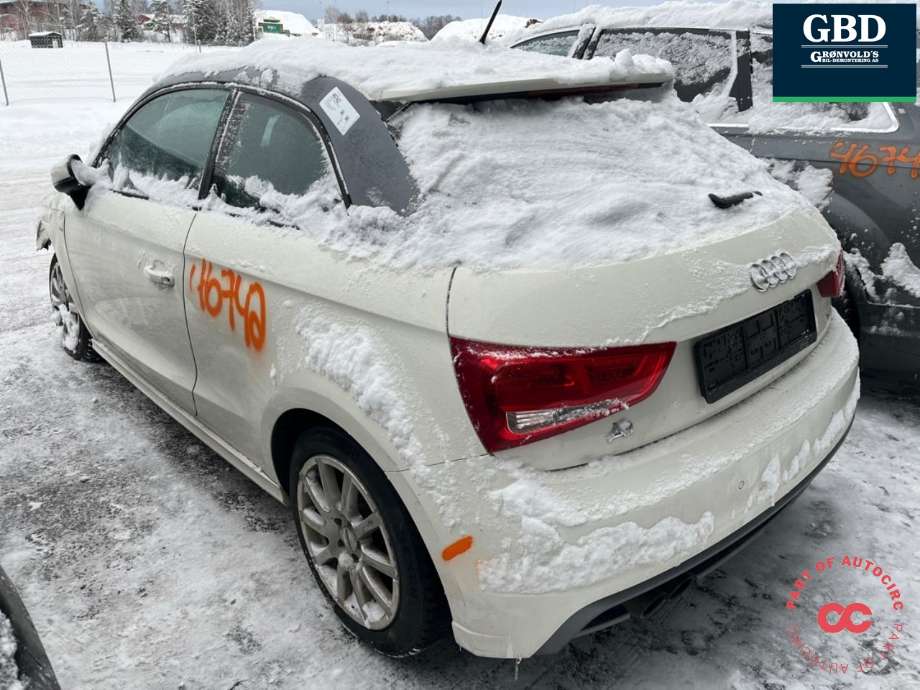 Audi A1 2010-2014 (Type I, Fase 1) , Motorkode: CAXA, Girkassekode: NBB