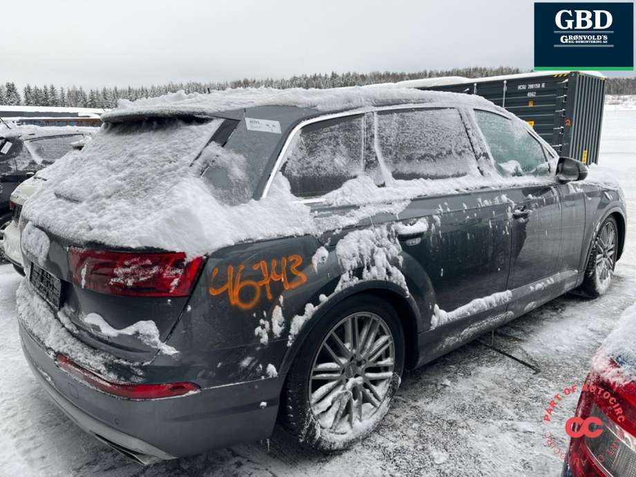 Audi Q7 2015-->> (Type II) , Motorkode: CZZB, Girkassekode: QEN