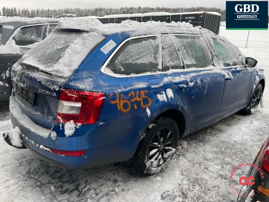 Škoda Octavia 2013-2016 (Type III, Fase 1) delebil , Motorkode: CJSB, Girkassekode: QSM