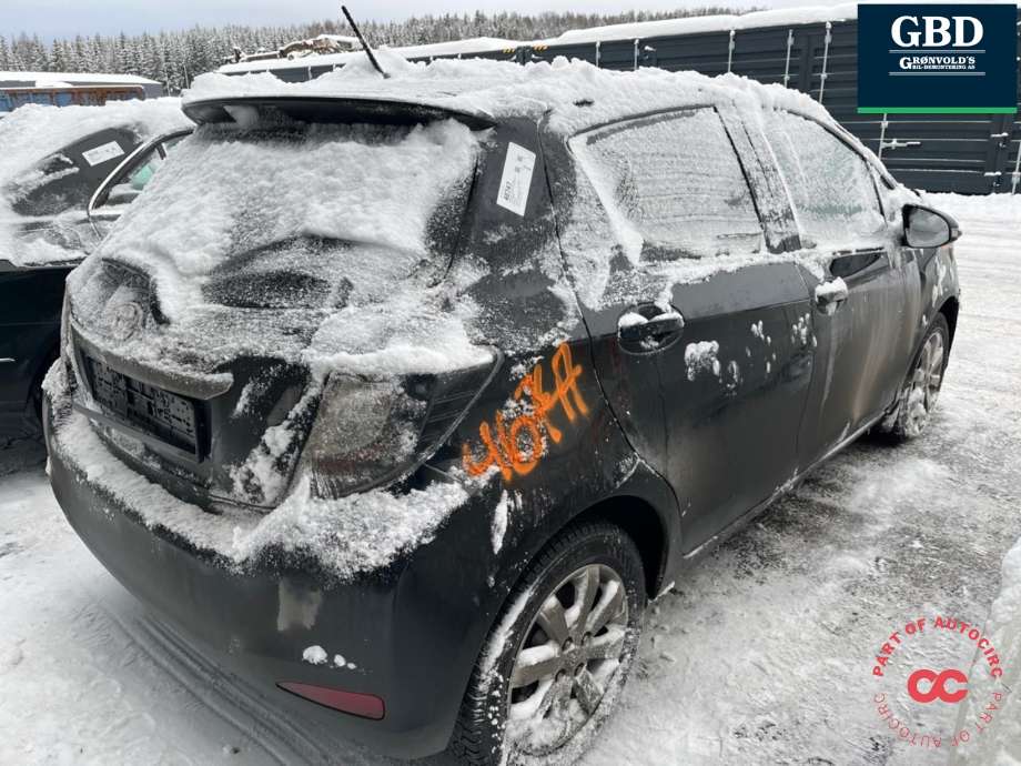 Toyota Yaris 2012-2014 (Type III, Fase 1) delebil , Motorkode: 1NZ-FXE, Girkassekode: 3090052010