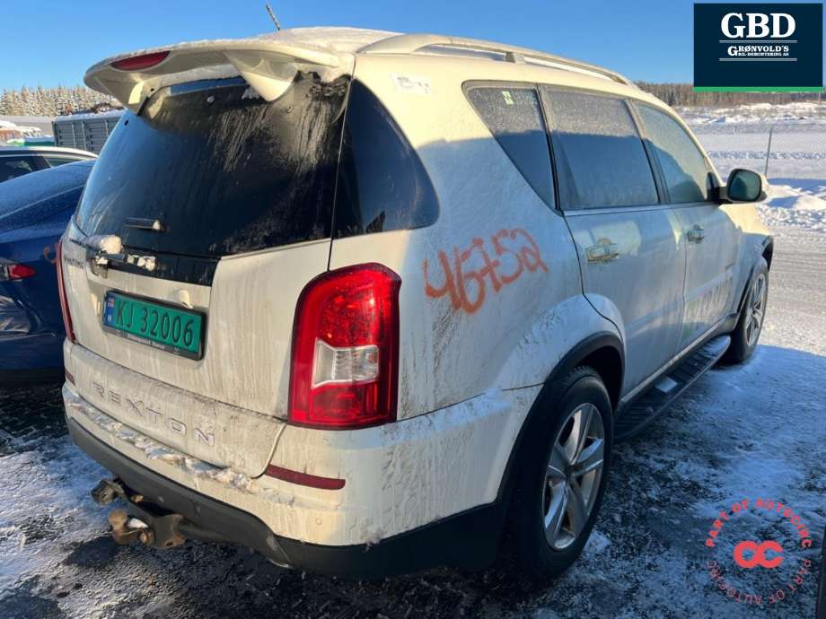 SsangYong Rexton W 2014-2017 (Y290) (Y290), Motorkode: 672 960, Girkassekode: 