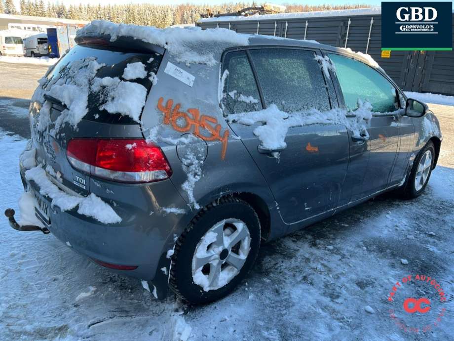 VW Golf VI 2008-2012 , Motorkode: CAYC, Girkassekode: LQN
