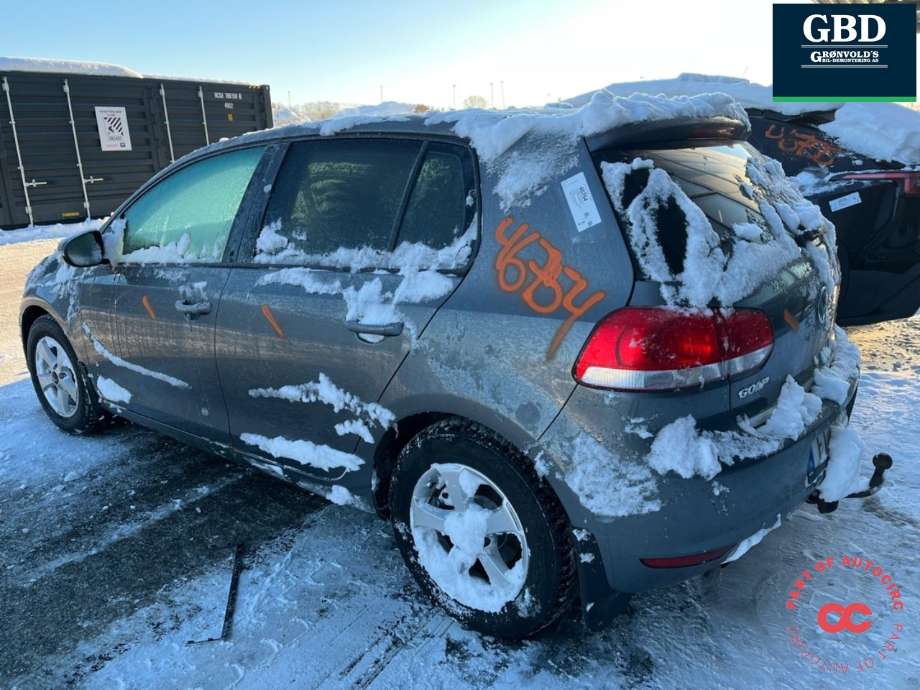 VW Golf VI 2008-2012 , Motorkode: CAYC, Girkassekode: LQN
