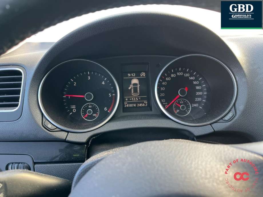 VW Golf VI 2008-2012 , Motorkode: CAYC, Girkassekode: LQN