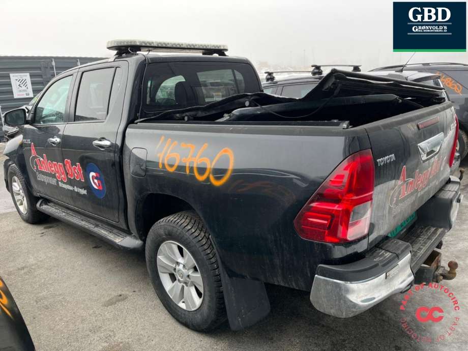 Toyota Hilux 2016-2020 , Motorkode: 2GD-FTV, Girkassekode: 3500071480