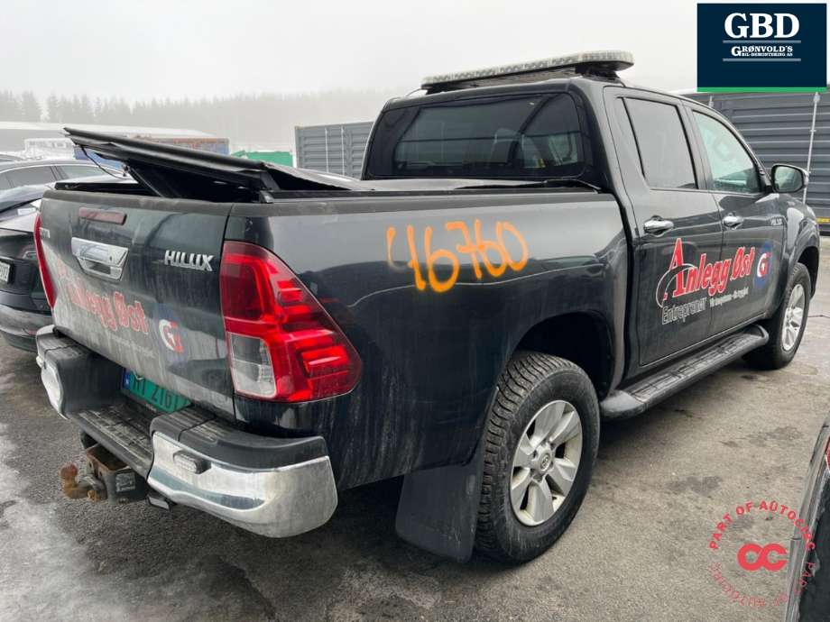 Toyota Hilux 2016-2020 , Motorkode: 2GD-FTV, Girkassekode: 3500071480