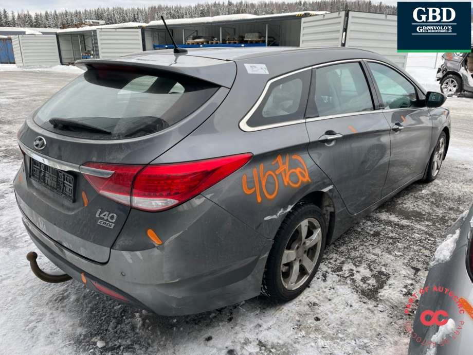 Hyundai i40 2012-2017 , Motorkode: D4FD, Girkassekode: 43000 24A30