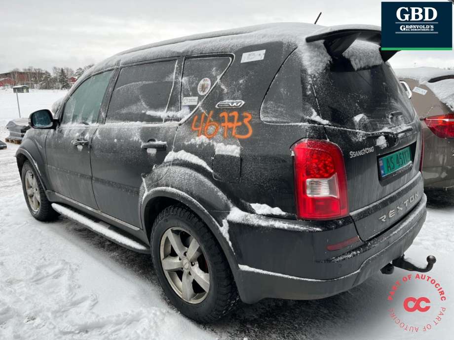 SsangYong Rexton W 2014-2017 (Y290) delebil , Motorkode: D20DTR, Girkassekode: 