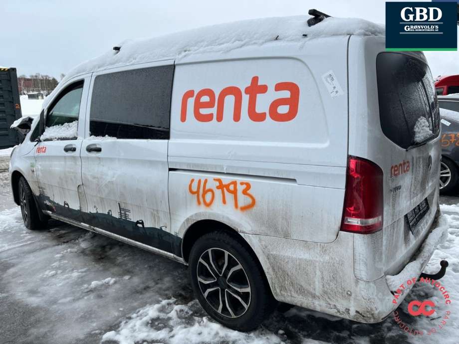Mercedes Vito 2014-->> (W447) (W447), Motorkode: OM654.920, Girkassekode: A 447 270 09 01