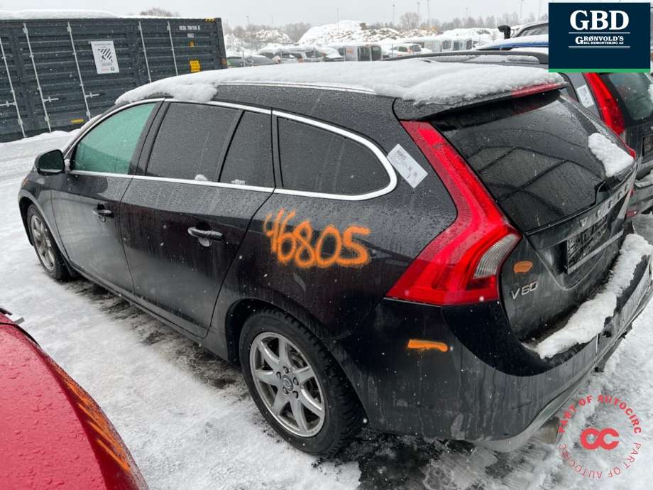 Volvo V60 2010-2013 (Type I, Fase 1) , Motorkode: D4162T, Girkassekode: 36051127