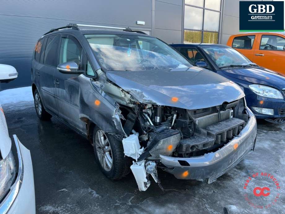 VW Touran, 2010-2015 (Type I, Fase 3)  delebil , Motorkode: CAYC, Girkassekode: MFR