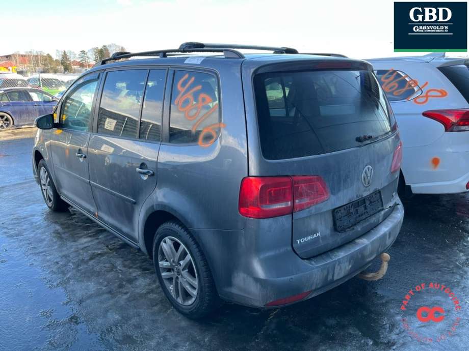VW Touran 2010-2015 (Type I, Fase 3) , Motorkode: CAYC, Girkassekode: MFR
