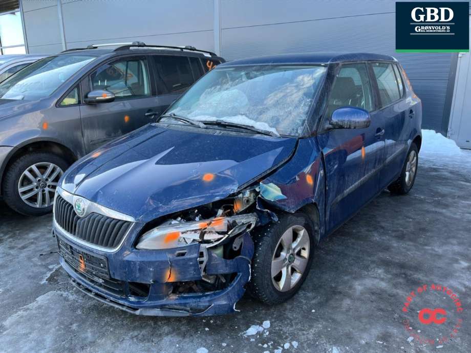 Škoda Fabia 2010-2014 (Type II, Fase 2) , Motorkode: CGGB, Girkassekode: LVE