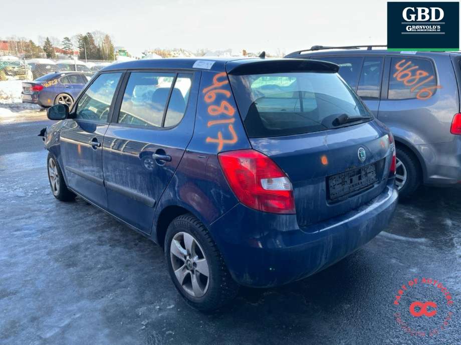 Škoda Fabia 2010-2014 (Type II, Fase 2) , Motorkode: CGGB, Girkassekode: LVE