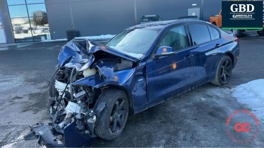 BMW 3-Serie 2012-2018 (F30/F31/F34) (F30/F31/F34), Motorkode: B38B15A, Girkassekode: 24 00 9 469 341