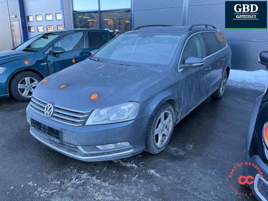 VW Passat 2011-2015 (B7) (B7), Motorkode: CFFB, Girkassekode: NJK