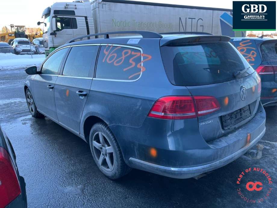 VW Passat 2011-2015 (B7) (B7), Motorkode: CFFB, Girkassekode: NJK