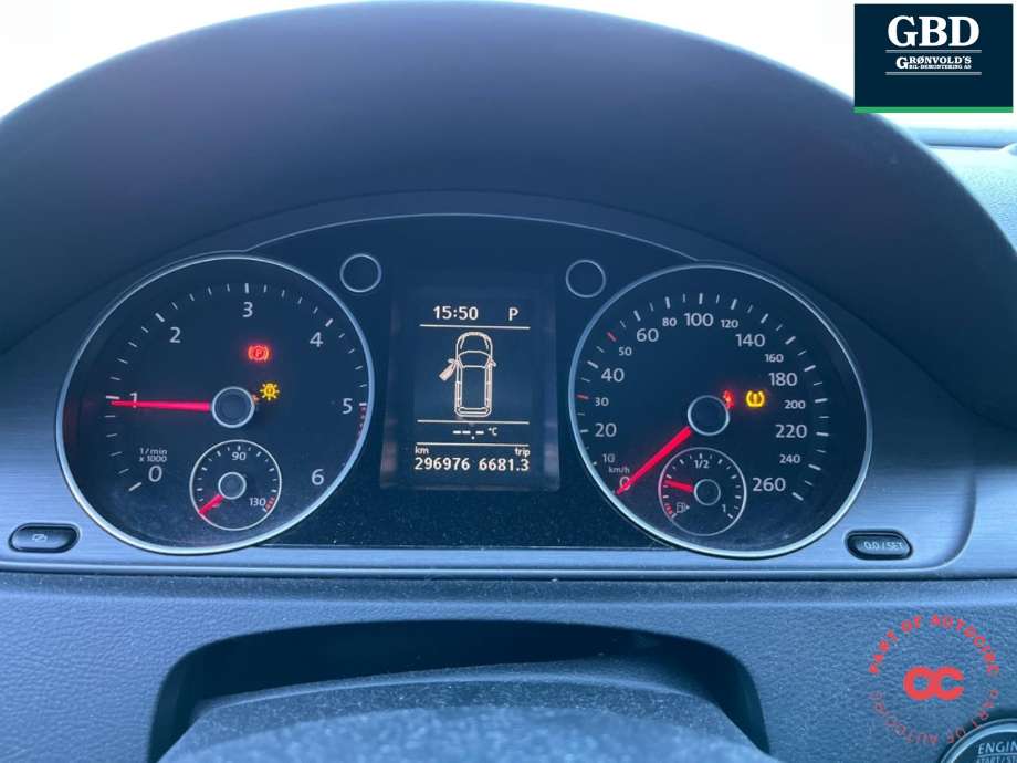 VW Passat 2011-2015 (B7) (B7), Motorkode: CFFB, Girkassekode: NJK